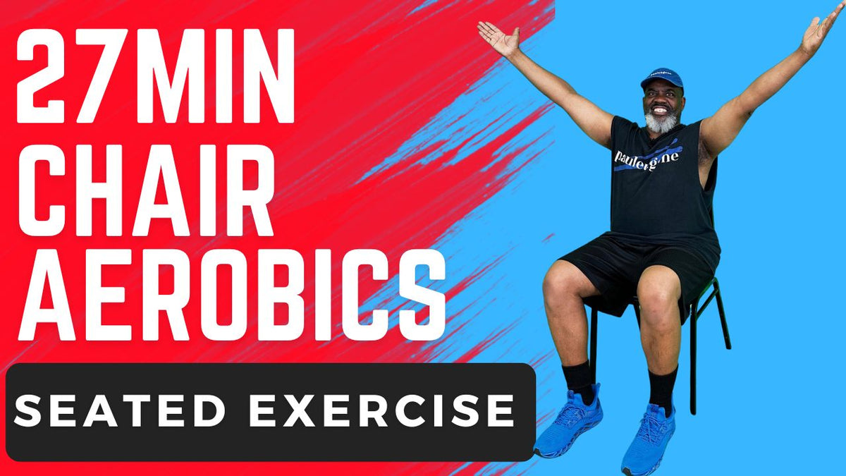 27-Minute Chair Aerobics | Seated Fitness Exercise for Anyone!