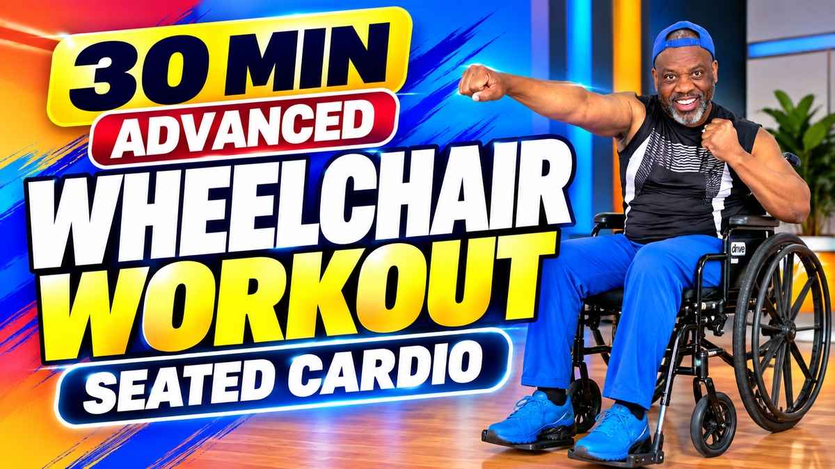 30-Minute Advanced Wheelchair Workout DVD | Seated Cardio