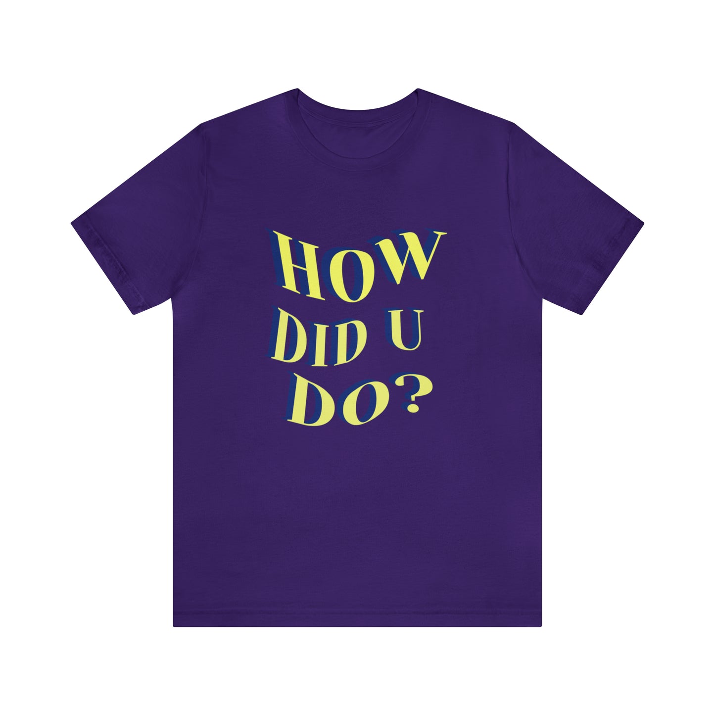 Unisex Jersey Short Sleeve Tee