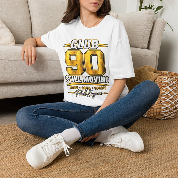 Club 90 T‑Shirt – “Still Moving” with Paul Eugene