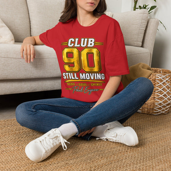 Club 90 T‑Shirt – “Still Moving” with Paul Eugene
