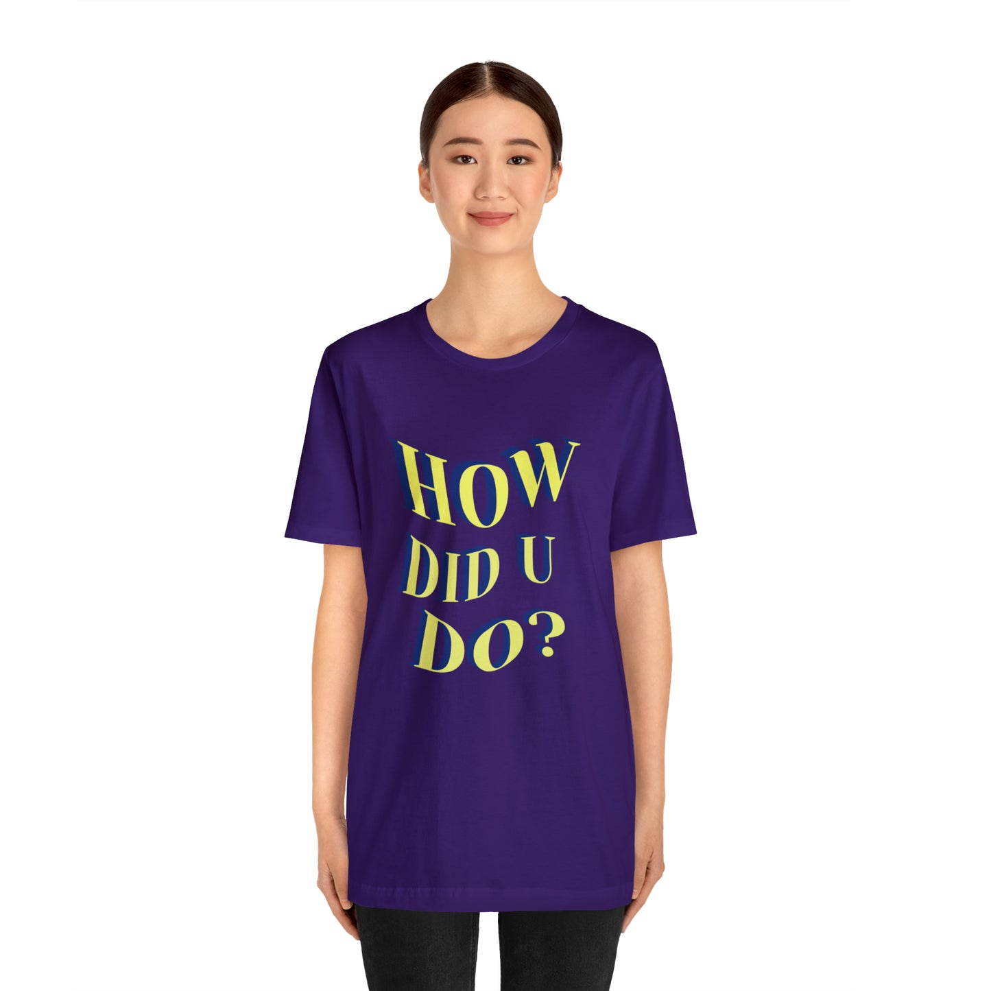 Unisex Jersey Short Sleeve Tee