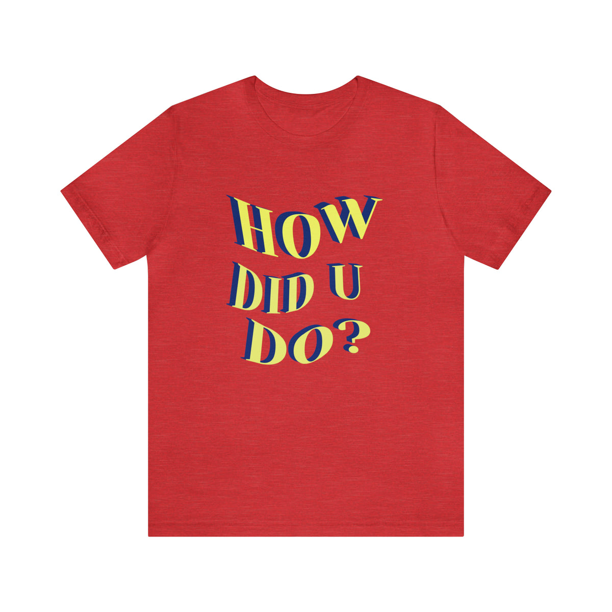 Unisex Jersey Short Sleeve Tee