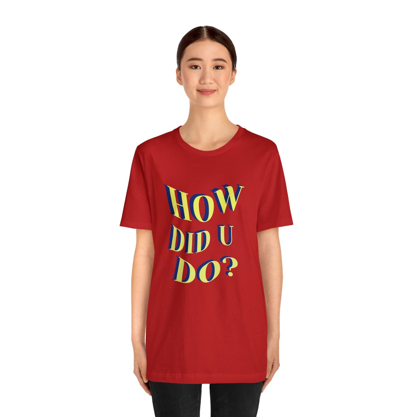 Unisex Jersey Short Sleeve Tee
