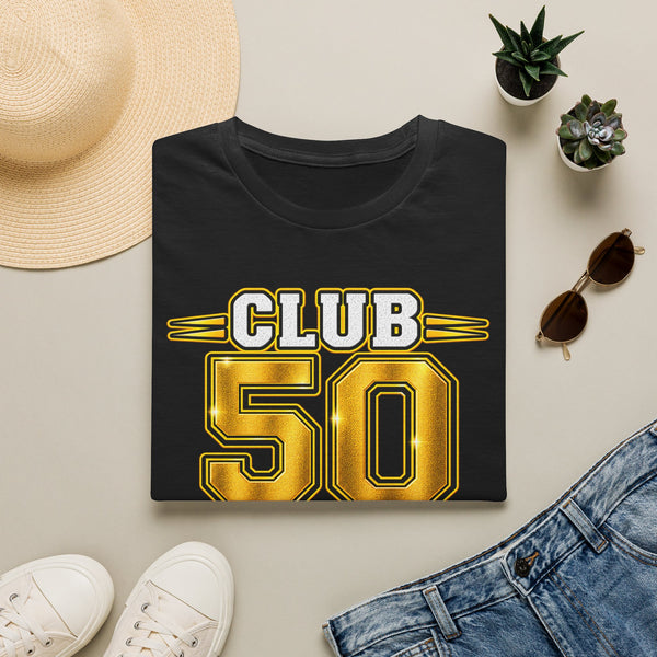 Club 50 T‑Shirt – "Still Moving" with Paul Eugene