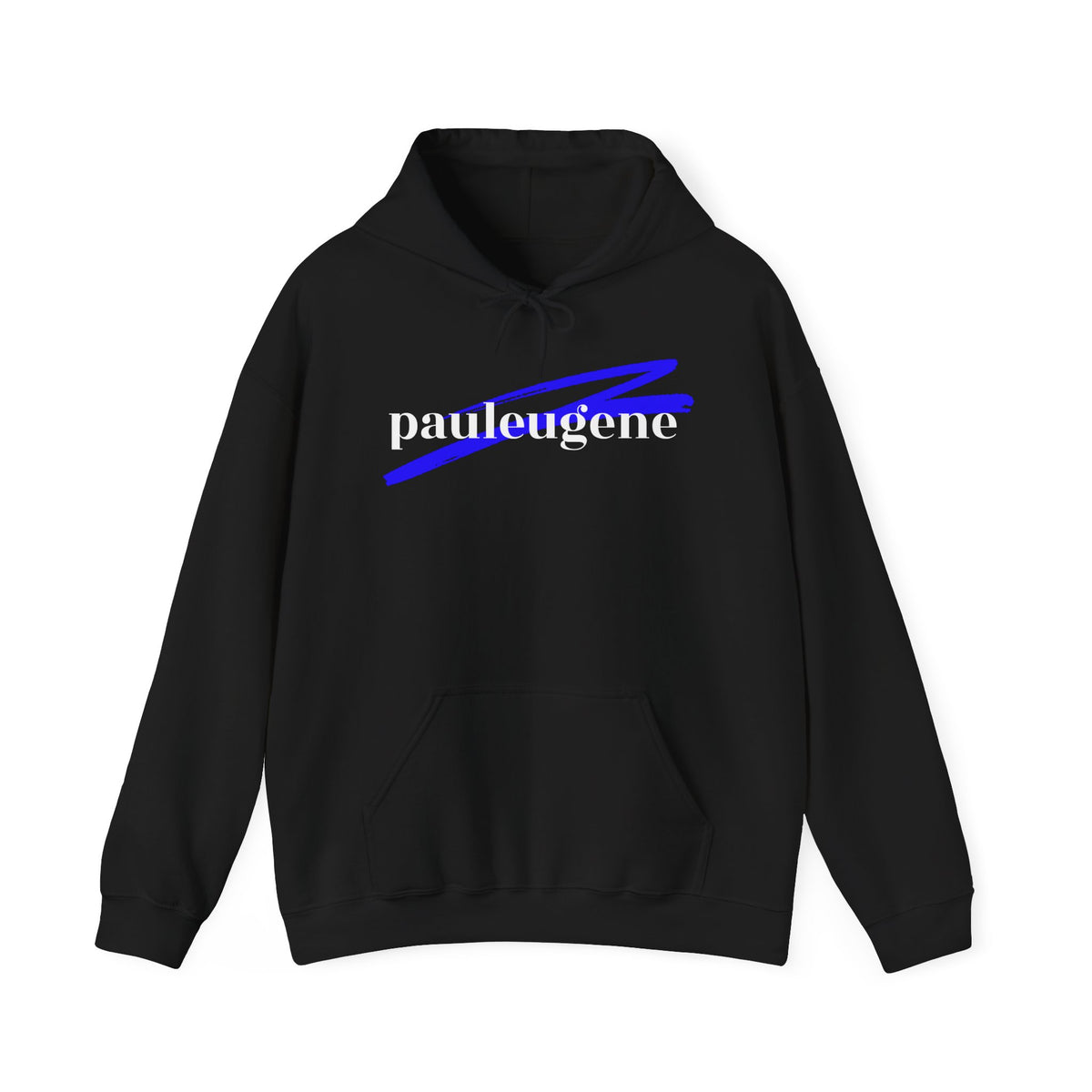 Stylish Unisex Heavy Blend™ Hooded Sweatshirt with Bold Blue Design