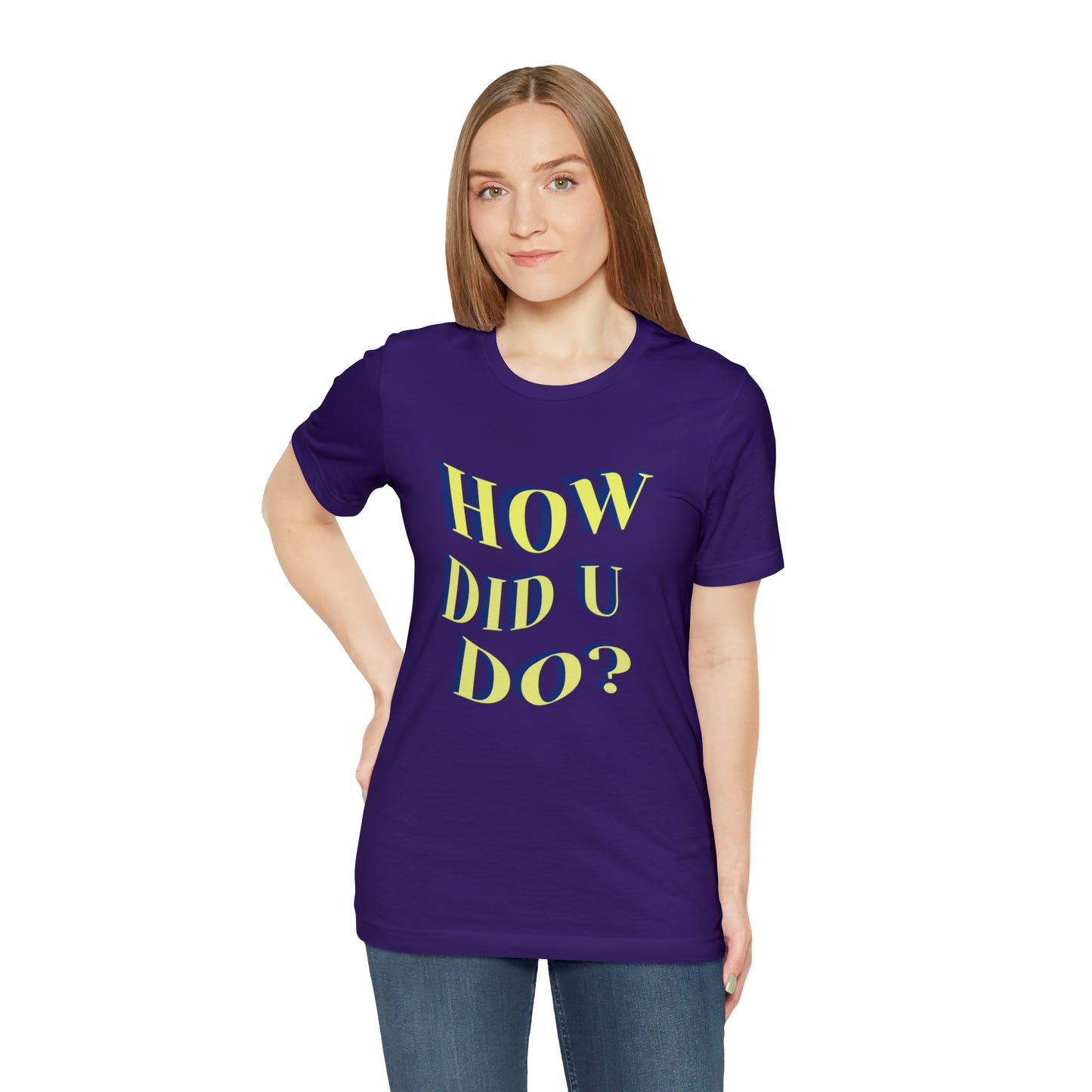 Unisex Jersey Short Sleeve Tee