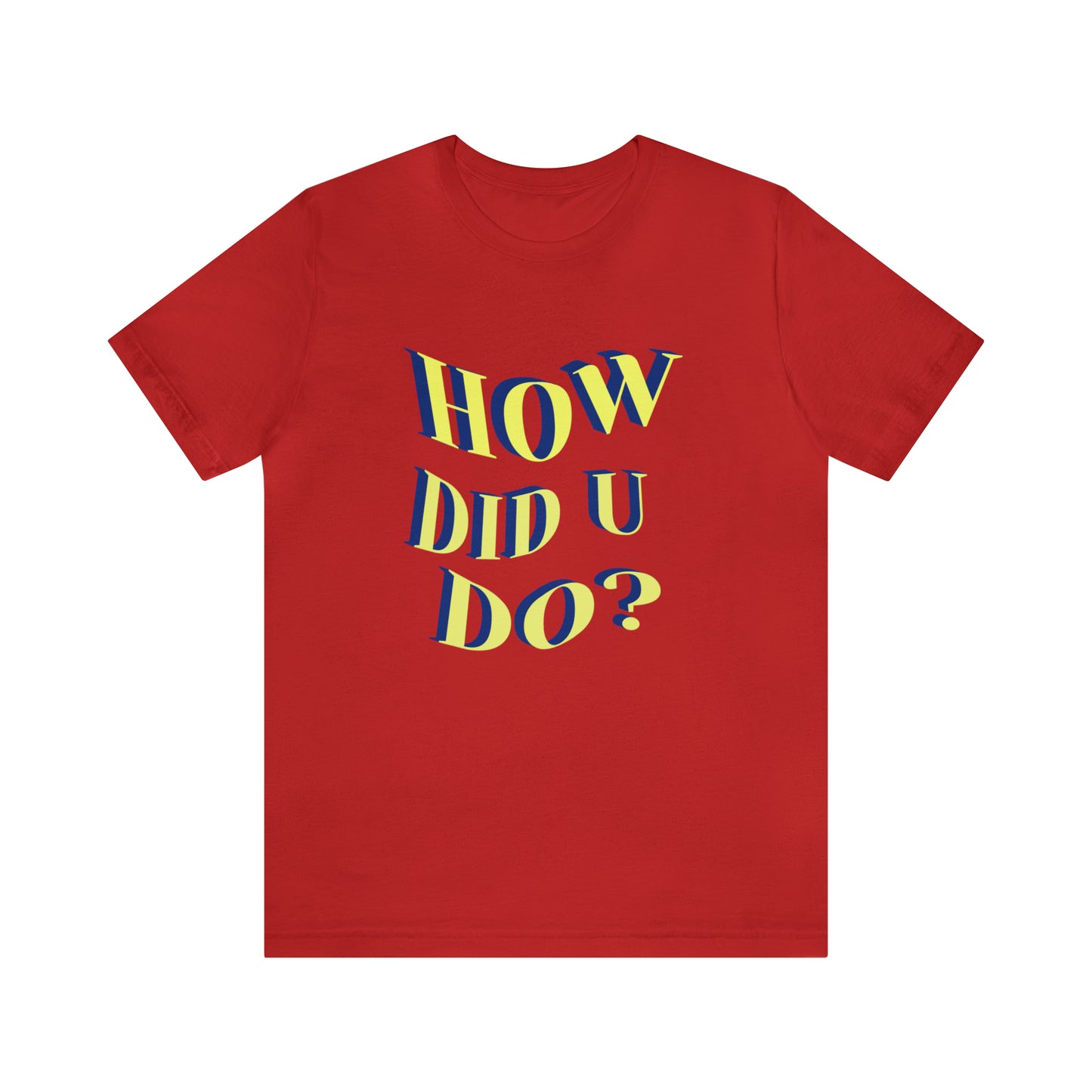 Unisex Jersey Short Sleeve Tee