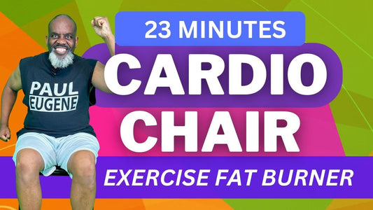 Burn Fat While Sitting Down! Ultimate Cardio Chair Exercises