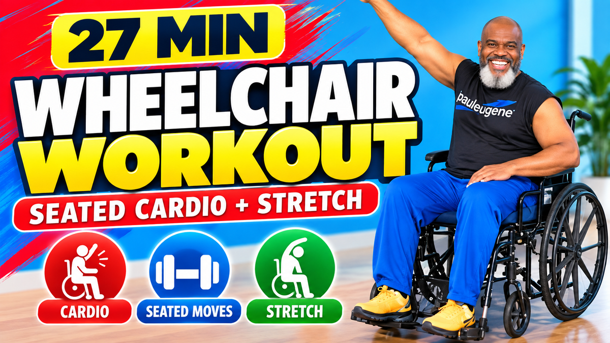 27-Minute Wheelchair Workout DVD | Seated Cardio + Stretch