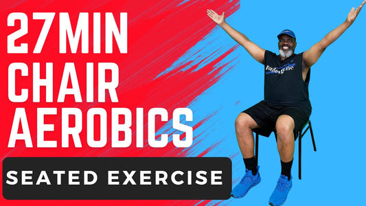 27-Minute Chair Aerobics | Seated Fitness Exercise for Anyone!