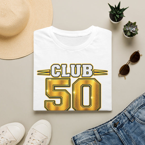 Club 50 T‑Shirt – "Still Moving" with Paul Eugene