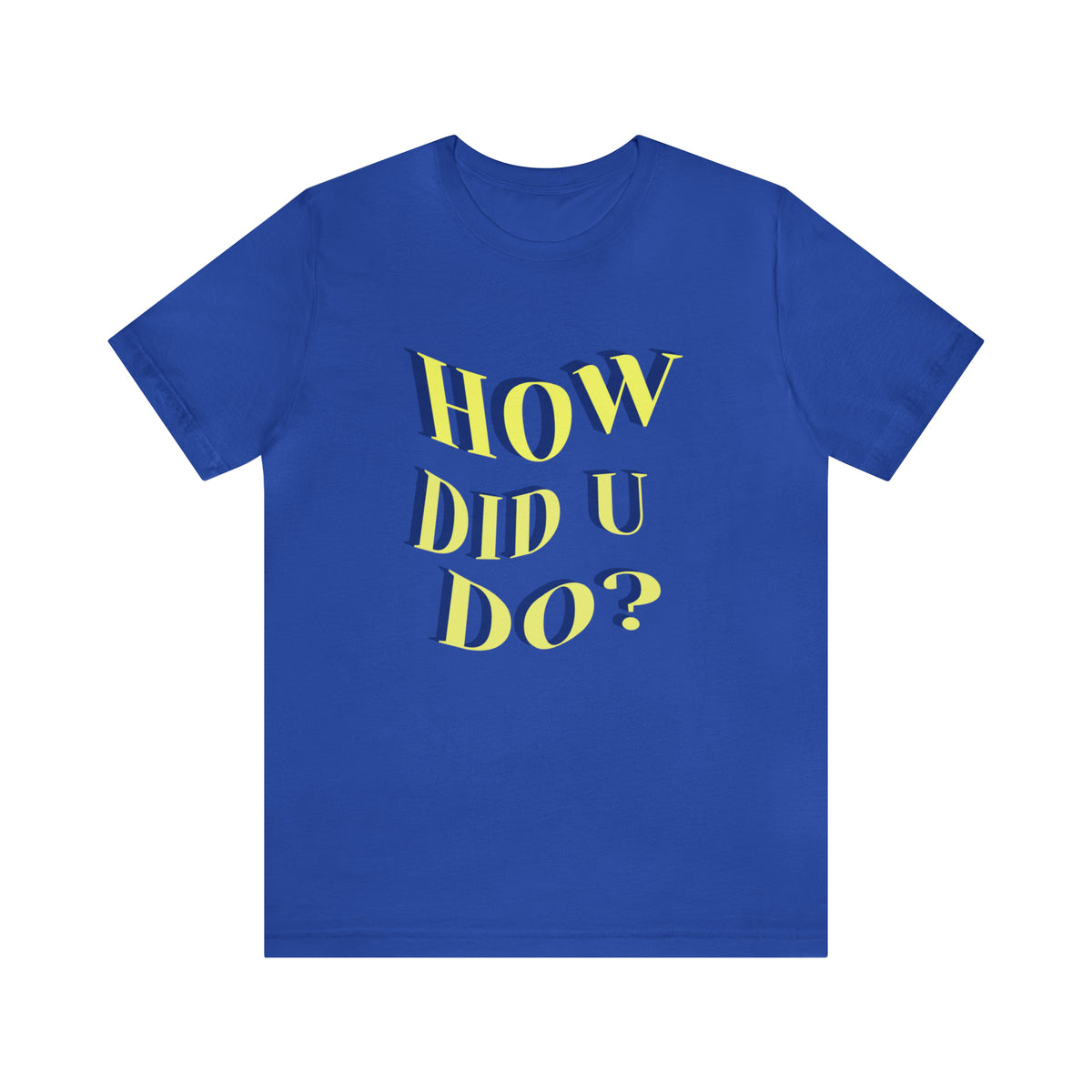 Unisex Jersey Short Sleeve Tee