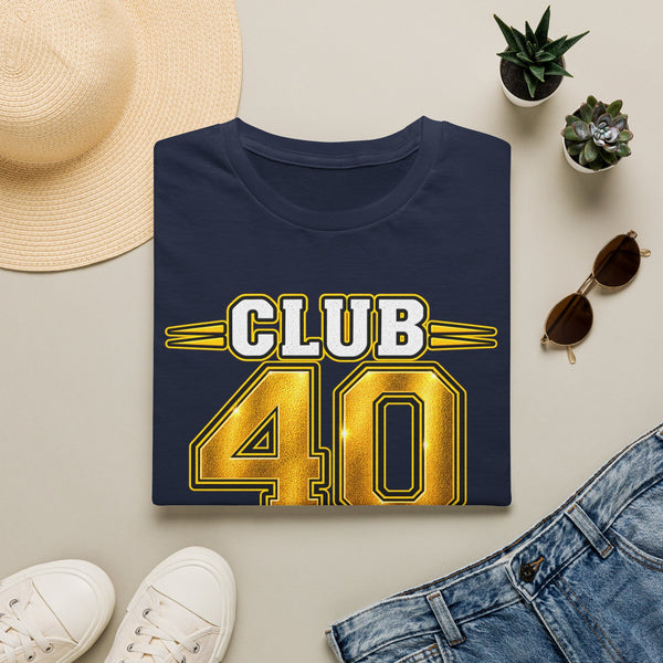 Club 40 T‑Shirt — "Still Moving" with Paul Eugene