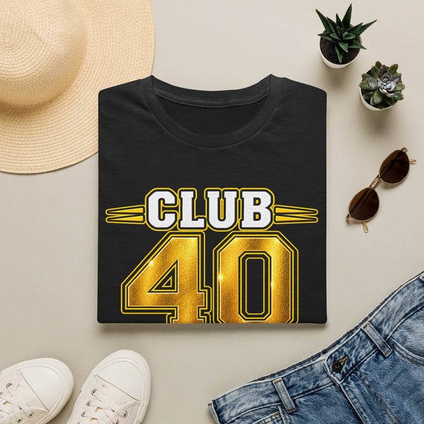 Club 40 T‑Shirt — "Still Moving" with Paul Eugene