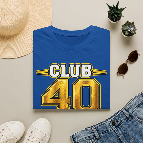 Club 40 T‑Shirt — "Still Moving" with Paul Eugene