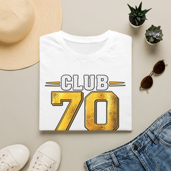 Club 70 T‑Shirt – “Still Moving” with Paul Eugene