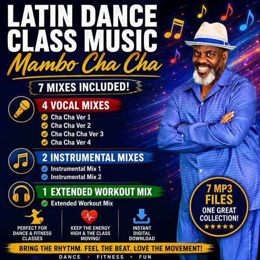 Latin Dance Class Music - Mambo Cha Cha
