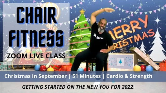 Christmas Seated Chair Fitness